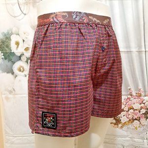 ORIGINAL VINTAGE ED HARDY BRAND BOXER SHORT M